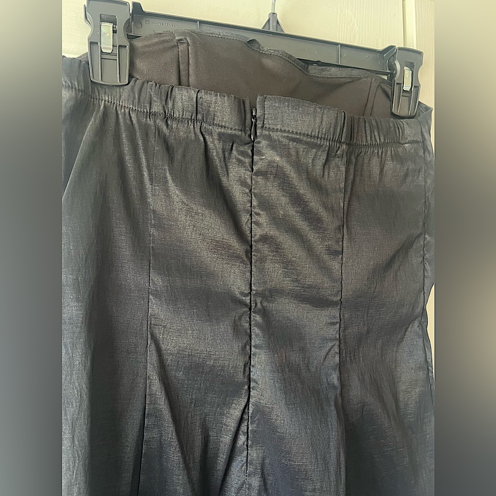 Juniors black strapless dress with floral detail! - Picture 5 of 7